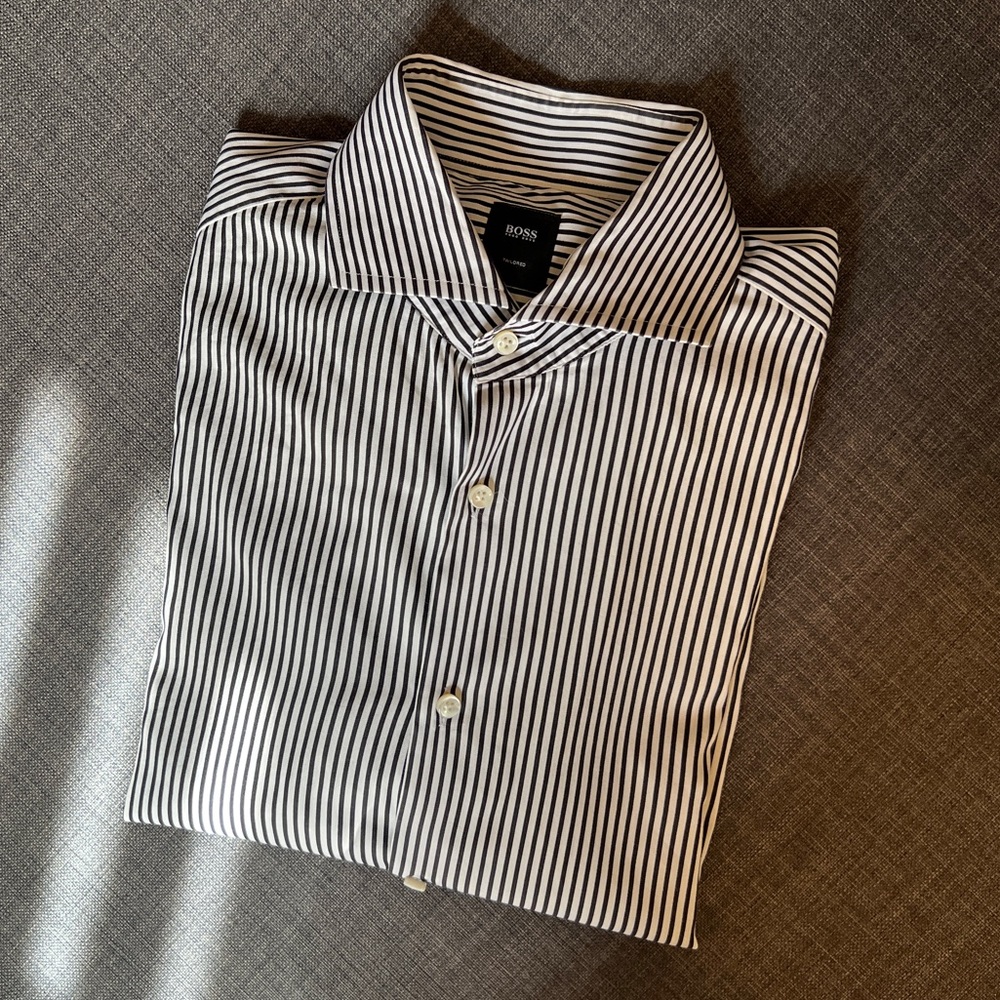 Hugo Boss Stripe Dress Shirt